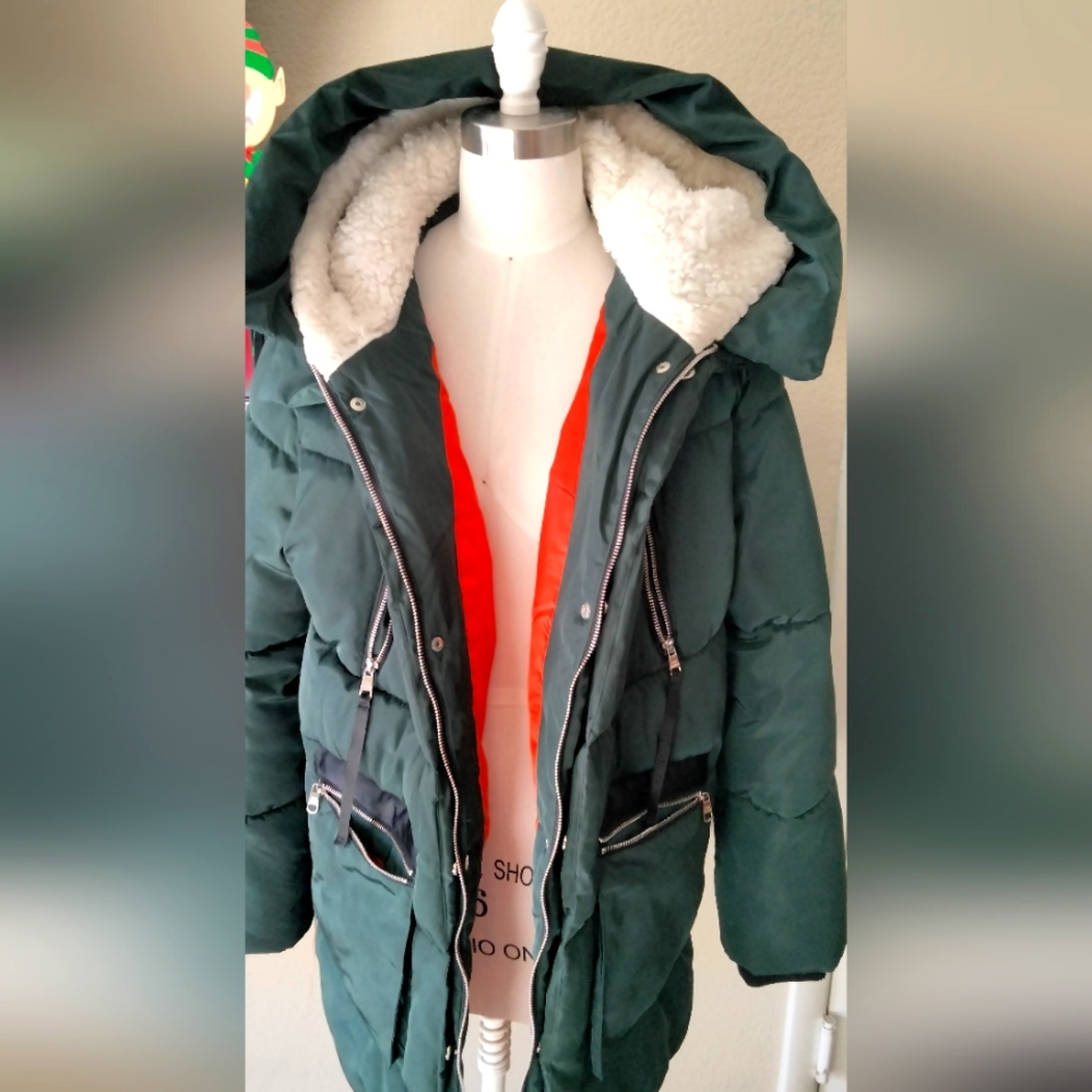 Army green Steve Madden jacket